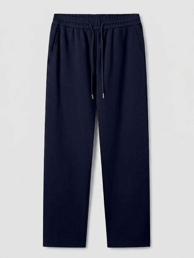 Mens Versatile Straight-leg Sweatpants In An Instagram-style Design