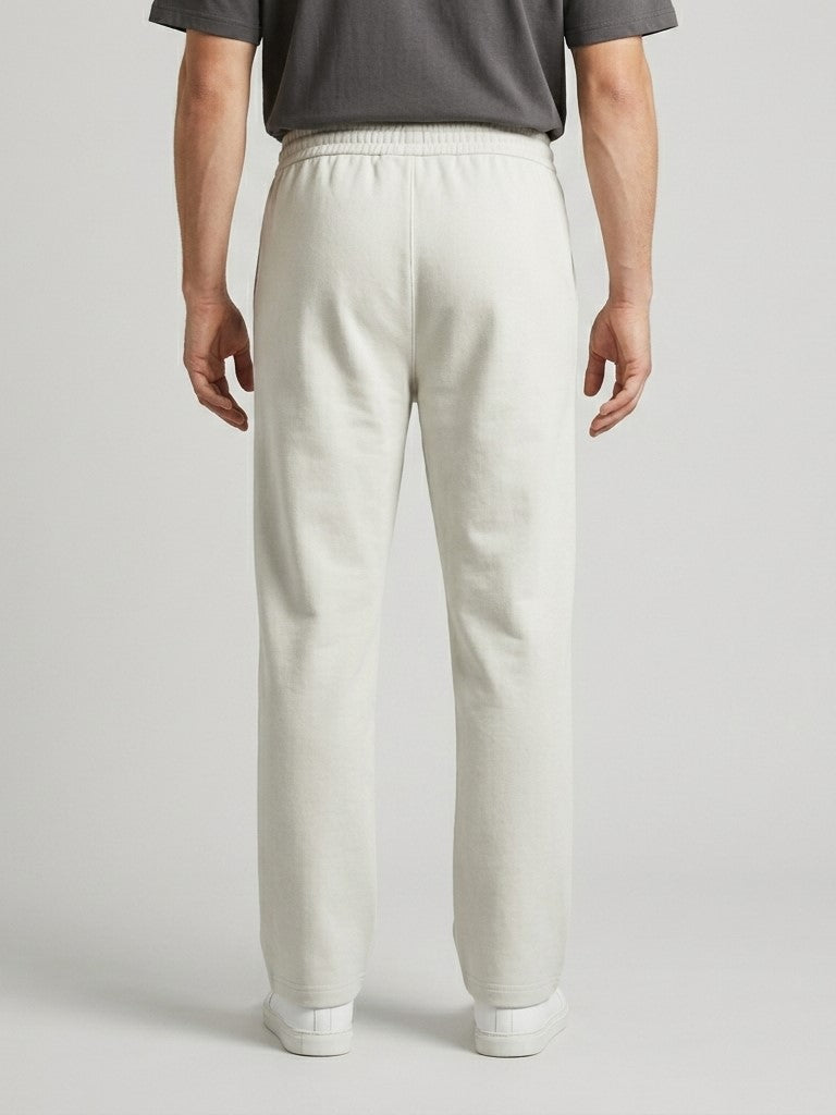 Mens Versatile Straight-leg Sweatpants In An Instagram-style Design