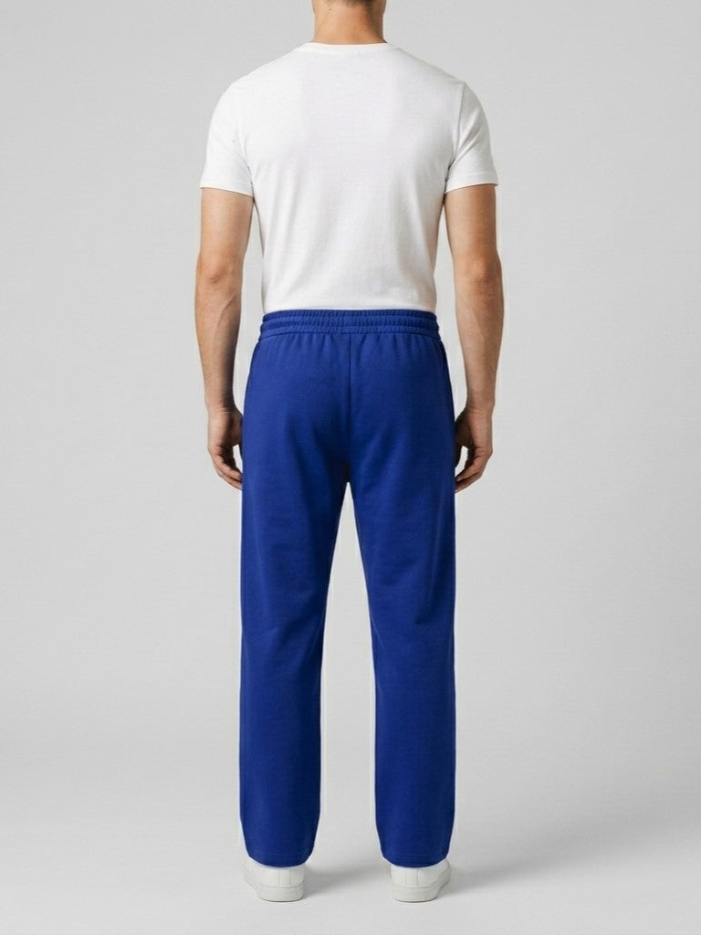 Mens Versatile Straight-leg Sweatpants In An Instagram-style Design