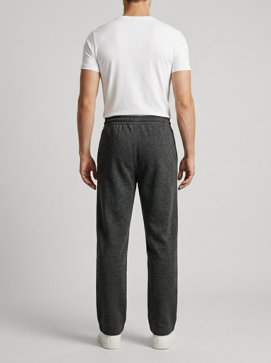 Mens Versatile Straight-leg Sweatpants In An Instagram-style Design